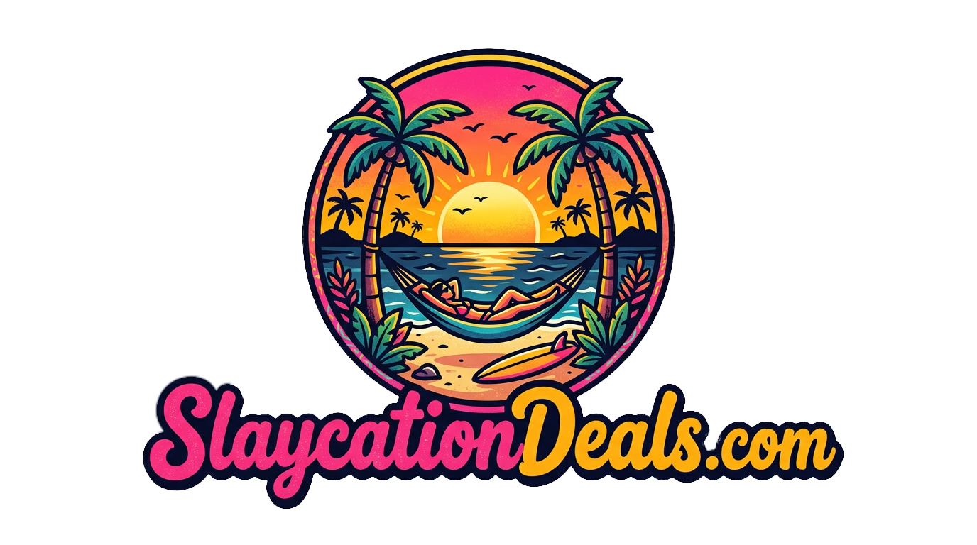 SlaycationDeals.com logo